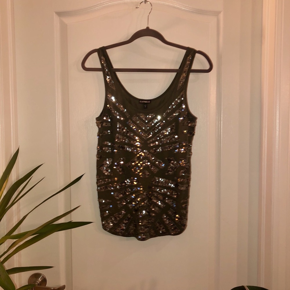 Sequin top